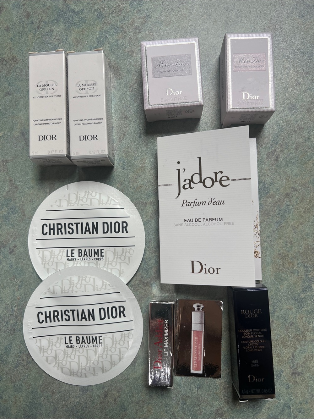 Dior travel collection 9-piece